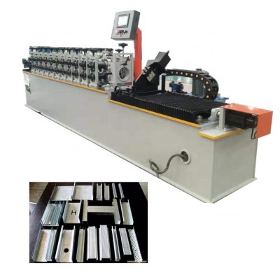 C U Shape Steel Stud And Track Light Keel Roll Forming Machine For Ceiling